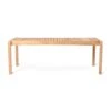 AH912 Outdoor Table/Bench -Chair Store ah912 outdoor table bench CarlHansen CA Modern Home teak