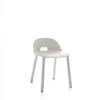 Emeco Alfi Low Back Chair With Aluminum Base