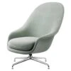 Gubi Bat 4-Star Base Lounge Chair - Fully Upholstered