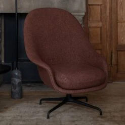 Gubi Bat 4-Star Base Lounge Chair - Fully Upholstered 17 Gubi Bat 4-Star Base Lounge Chair - Fully Upholstered -Chair Store bat 4 star base lounge chair fully upholstered Gubi CA Modern Home high back 5