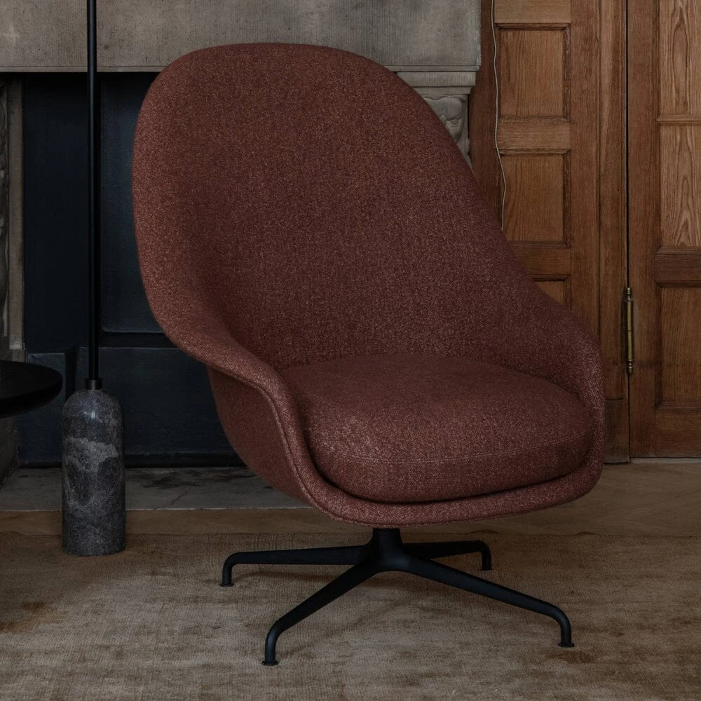 Gubi Bat 4-Star Base Lounge Chair - Fully Upholstered 10 Gubi Bat 4-Star Base Lounge Chair - Fully Upholstered - Image 8