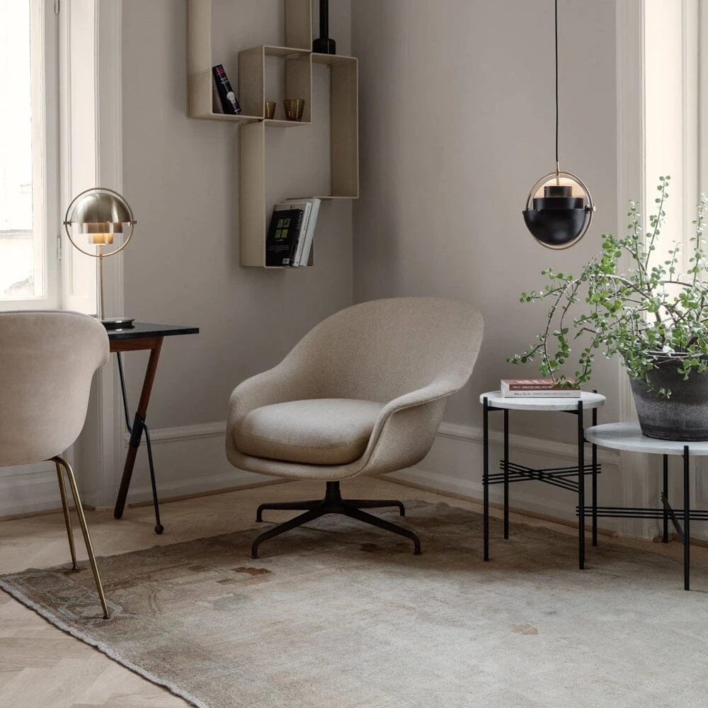 Gubi Bat 4-Star Base Lounge Chair - Fully Upholstered 6 Gubi Bat 4-Star Base Lounge Chair - Fully Upholstered - Image 4