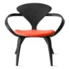 Cherner Lounge Arm Chair - Upholstered Seat 2 Cherner Lounge Arm Chair - Upholstered Seat -Chair Store cherner lounge arm chair upholstered seat Chenerchair CA Modern Home Classic Ebony
