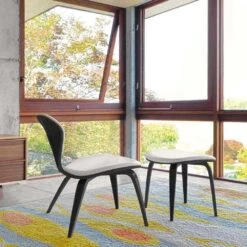 Cherner Lounge Side Chair - Upholstered Seat And Back -Chair Store cherner lounge side chair upholstered seat and back Chenerchair CA Modern Home 3