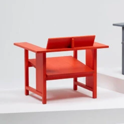 Clerici Lounge Chair -Chair Store clerici lounge chair mattiazzi CA Modern Home red ash