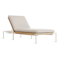 Dog Days Outdoor Sun Lounger -Chair Store dog days outdoor sun lounger BluDot CA Modern Home Sunbrella Linen White