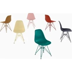 Eames Molded Plastic Side Chair, Herman Miller X HAY -Chair Store eames molded plastic side chair herman miller x hay hermanmiller ca modern home 2