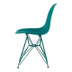 Eames Molded Plastic Side Chair, Herman Miller X HAY -Chair Store eames molded plastic side chair herman miller x hay hermanmiller ca modern home mint green 1
