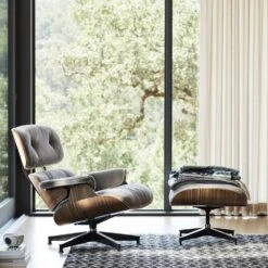 Eames Lounge Chair In Mohair Supreme -Chair Store eames lounge chair ottoman 2 cf46c847 b840 48d8 a132 7602384a6d56