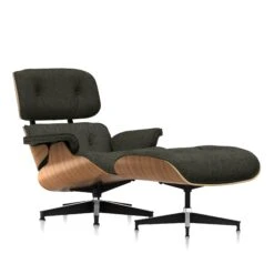 Eames Lounge Chair & Ottoman In Mohair Supreme 27 Eames Lounge Chair & Ottoman In Mohair Supreme -Chair Store eames lounge chair ottoman 4