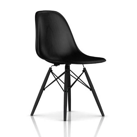 Eames Molded Wood Side Chair With Dowel Base 12 Eames Molded Wood Side Chair With Dowel Base - Image 10