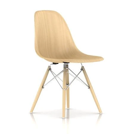 Eames Molded Wood Side Chair With Dowel Base 5 Eames Molded Wood Side Chair With Dowel Base - Image 3