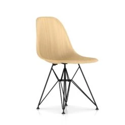 Eames Molded Wood Side Chair - Wire Base -Chair Store eames molded wood side chair wire base 1