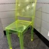 Kartell La Marie Side Chair ***Floor Sample*** Fluorescent Green