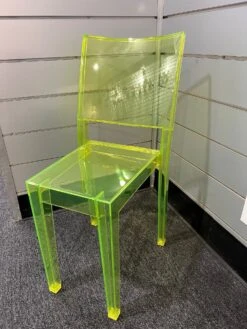 Kartell La Marie Side Chair ***Floor Sample*** Fluorescent Green