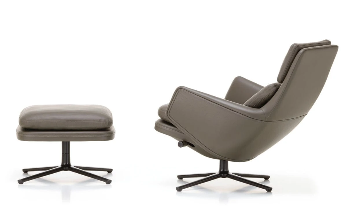 Vitra Grand Relax Lounge Chair & Ottoman 6 Vitra Grand Relax Lounge Chair & Ottoman - Image 4