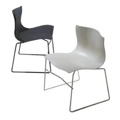 Handkerchief Stacking Armless Chair -Chair Store handkerchief stacking armless chair