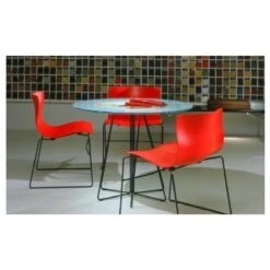 Handkerchief Stacking Armless Chair -Chair Store handkerchief stacking armless chair 6