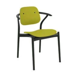Iquo Chair Armchair With Plastic Seat & Back -Chair Store iquo chair armchair with plastic seat Back Knoll CA Modern Home green