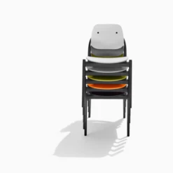 Iquo Chair Armless With Plastic Seat & Back -Chair Store iquo chair armless with plastic seat Back Knoll CA Modern Home