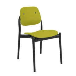 Iquo Chair Armless With Plastic Seat & Back -Chair Store iquo chair armless with plastic seat Back Knoll CA Modern Home green