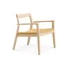 Krusin Lounge Arm Chair With Woven Seat
