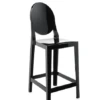 Kartell One More Counter Stool ***Floor Model*** Glossy Black 2 Kartell One More Counter Stool ***Floor Model*** Glossy Black -Chair Store onemore