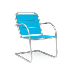 Pliny Lounge Chair -Chair Store pliny lounge chair Loll designs CA Modern Home blue