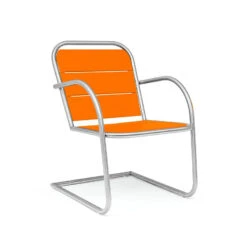 Pliny Lounge Chair -Chair Store pliny lounge chair Loll designs CA Modern Home orange
