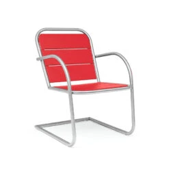 Pliny Lounge Chair -Chair Store pliny lounge chair Loll designs CA Modern Home red