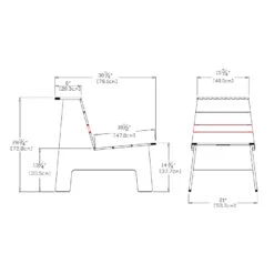 Racer Lounge Chair -Chair Store racer lounge chair Loll designs CA Modern Home DIA