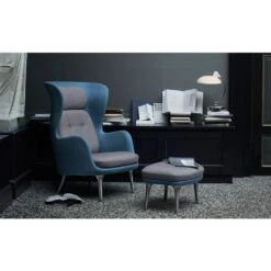 Fritz Hansen Ro Lounge Chair And Ottoman -Chair Store ro lounge chair and ottoman fritz hansen CA Modern Home 1