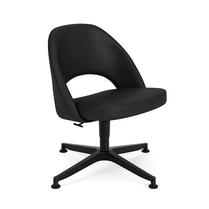 Saarinen Executive Armless Chair With Swivel Base 4 Saarinen Executive Armless Chair With Swivel Base - Image 2