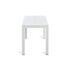 Skiff Outdoor Bench -Chair Store skiff outdoor bench BluDot CA Modern Home white 2