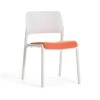 Spark Stacking Side Chair With Seat Pad
