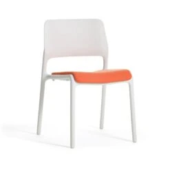 Spark Stacking Side Chair With Seat Pad