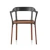Magis Steelwood Armchair -Chair Store steelwood armchair magis ca modern home walnut black