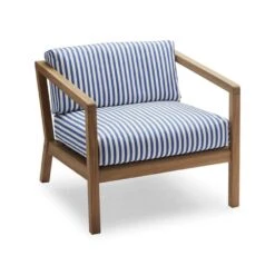 Virkelyst Lounge Chair -Chair Store virkelyst lounge chair skagerak by fritz hansen ca modern home sea blue stripe